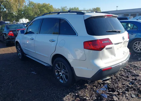 2011 Acura Mdx Technology Package from USA, damaged, VIN 2HNYD2H4XBH514814